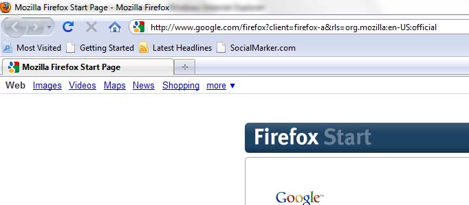 No File Menu in Firefox